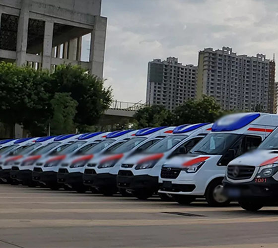 吐鲁番服务车队展示