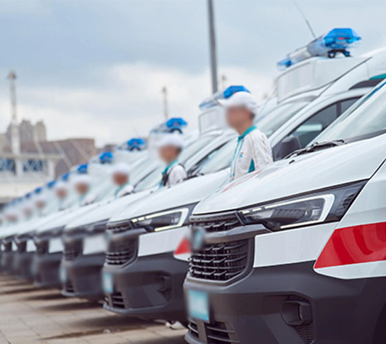 吐鲁番服务车队展示